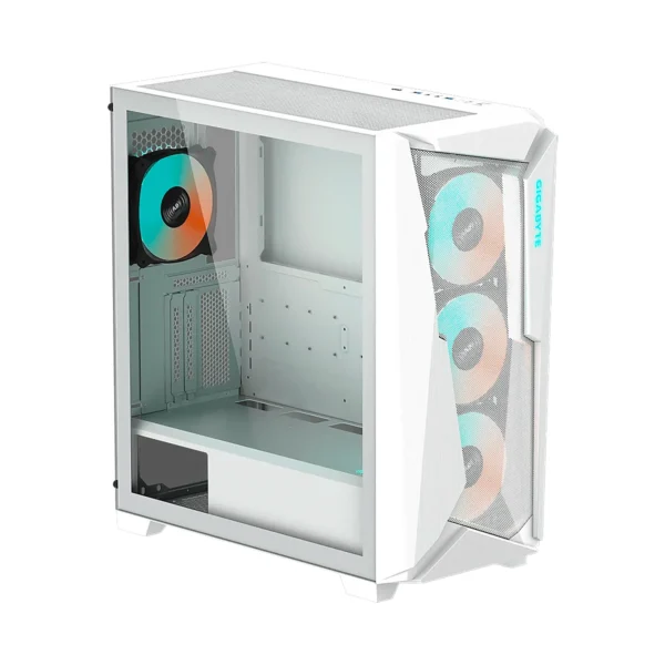 CASE GIGABYTE C301 GLASS BLANCO
