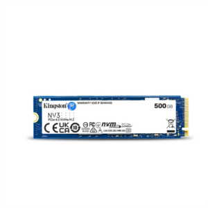 Disco Duro SSD Kingston NV3 500GB M.2 2280 NVMe SSD UP TO 3000 MB/S
