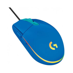 Logitech Mouse G203 Azul USB RGB