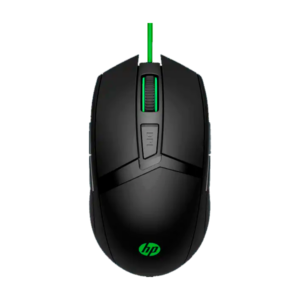 Mouse HP 300 PAV Gaming GRN Cableado Black