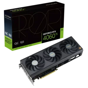 Tarjeta de Video ASUS RTX-4060TI-A16G 16GB GDDR6X