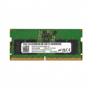 SO-DIMM MICRON 8GB DDR5-4800Mhz PC5-38400 1RX16 CL40 1.1V 262-Pin